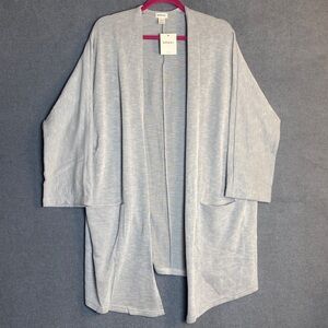 Anthropologie Donni Striped Open Front Cardigan Women’s One Size NWT